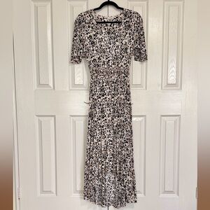 Anthropologie/Abel the Label Leopard Print Maxi Dress | Size Small